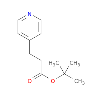 4-Pyridinepropanoic acid, 1,1-dimethylethyl ester