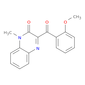 2(1H)-Quinoxalinone, 3-(2-methoxybenzoyl)-1-methyl-