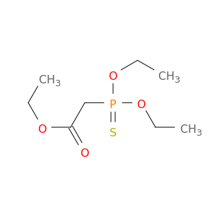 Acetic acid, (diethoxyphosphinothioyl)-, ethyl ester