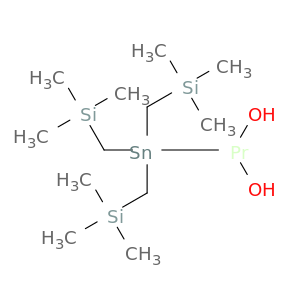 Praseodymium, dihydroxy[tris[(trimethylsilyl)methyl]stannyl]-