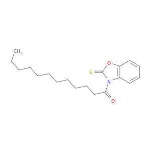 2(3H)-Benzoxazolethione, 3-(1-oxododecyl)-