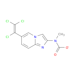 Carbamic acid,[6-(trichloroethenyl)imidazo[1,2-a]pyridin-2-yl]-, methyl ester (9CI)