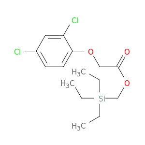 Acetic acid, (2,4-dichlorophenoxy)-, (triethylsilyl)methyl ester