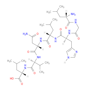 L-Leucine, L-leucylglycyl-L-histidyl-L-leucyl-L-asparaginyl-L-valyl-