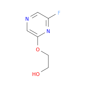 2-[(6-Fluoropyrazin-2-yl)oxy]ethan-1-ol