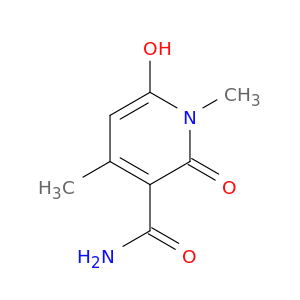 3-Pyridinecarboxamide, 1,2-dihydro-6-hydroxy-1,4-dimethyl-2-oxo-
