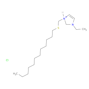 1H-Imidazolium, 1-[(dodecylthio)methyl]-3-ethyl-, chloride