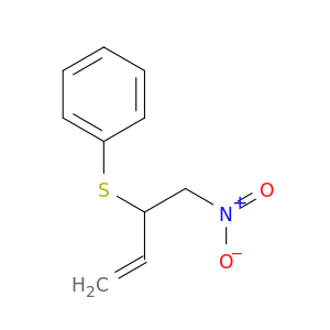Benzene, [[1-(nitromethyl)-2-propenyl]thio]-