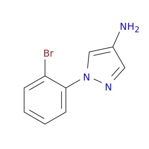 1-(2-溴苯基)-1H-吡唑-4-胺