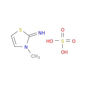 2(3H)-Thiazolimine, 3-methyl-, sulfate (1:1)