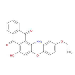9,10-Anthracenedione, 1-amino-2-(4-ethoxyphenoxy)-4-hydroxy-