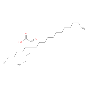 Pentadecanoic acid, 3-butyl-3-hexyl-2-oxo-