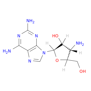 Adenosine, 2,3'-diamino-3'-deoxy-