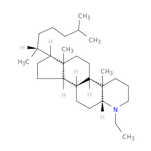 (4ar,4bs,6ar,7r,9as,9bs,11ar)-1-ethyl-4a,6a-dimethyl-7-[(2r)-6-methylheptan-2-yl]hexadecahydro-1h-indeno[5,4-f]quinoline
