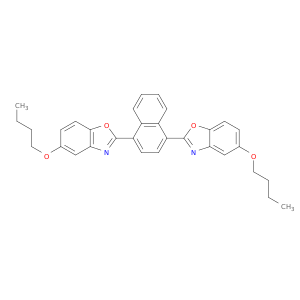 Benzoxazole, 2,2'-(1,4-naphthalenediyl)bis[5-butoxy-