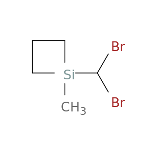 Silacyclobutane, 1-(dibromomethyl)-1-methyl-