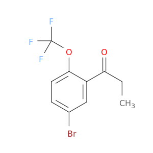 4-Bromo-2-propanoyl-1-(trifluoromethoxy)benzene