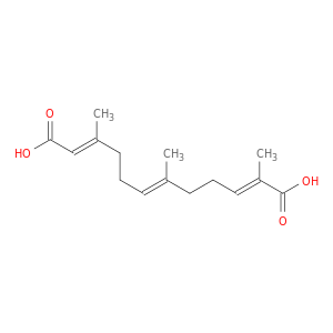 2,6,10-Dodecatrienedioic acid, 2,6,10-trimethyl-, (E,E,E)-