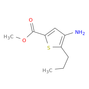 甲基4-氨基-5-丙基-2-噻吩甲酸酯