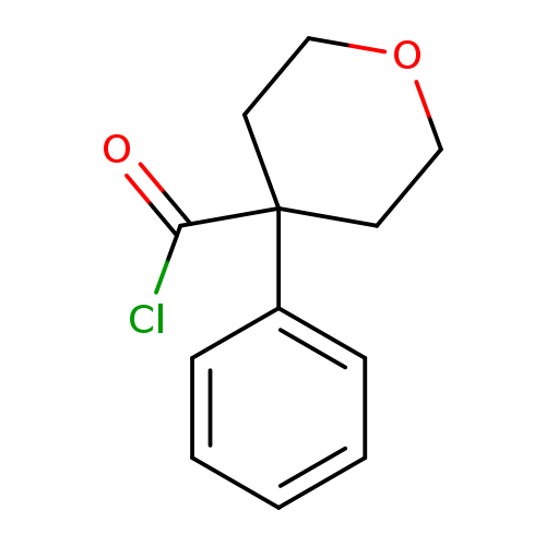 2H-Pyran-4-carbonylchloride, tetrahydro-4-phenyl-