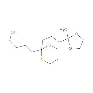 1,3-Dithiane-2-butanol, 2-[3-(2-methyl-1,3-dioxolan-2-yl)propyl]-