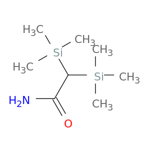 Acetamide, 2,2-bis(trimethylsilyl)-