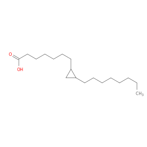 Cyclopropaneheptanoic acid, 2-octyl-