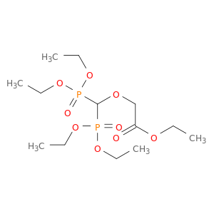 Acetic acid, [bis(diethoxyphosphinyl)methoxy]-, ethyl ester