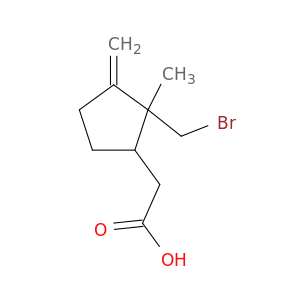 2(BROMOMETHYL)-2-METHYL-3-METHYLENECYCLOPENTANEACETIC ACID