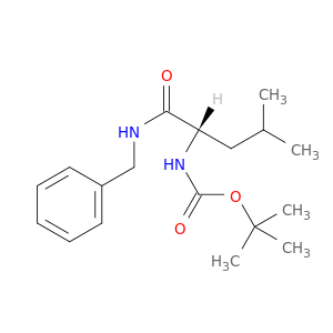 Carbamicacid, N-[(1S)-3-methyl-1-[[(phenylmethyl)amino]carbonyl]butyl]-,1,1-dimethylethyl ester