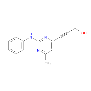 2-Propyn-1-ol, 3-[6-methyl-2-(phenylamino)-4-pyrimidinyl]-