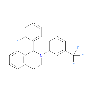 1-(2-FLUOROPHENYL)-2-(3-(TRIFLUOROMETHYL)PHENYL)-1,2,3,4-TETRAHYDROISOQUINOLINE