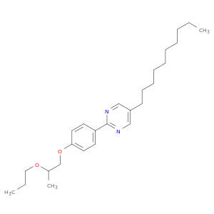 Pyrimidine, 5-decyl-2-[4-(2-propoxypropoxy)phenyl]-