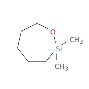 1-Oxa-2-silacycloheptane, 2,2-dimethyl-