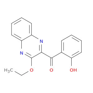 Methanone, (3-ethoxy-2-quinoxalinyl)(2-hydroxyphenyl)-