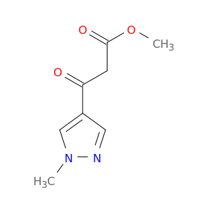 methyl 3-(1-methyl-1H-pyrazol-4-yl)-3-oxopropanoate