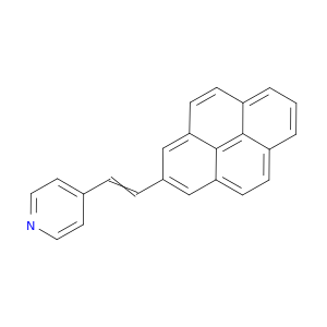 Pyridine, 4-[2-(2-pyrenyl)ethenyl]-