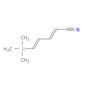 2,4-Pentadienenitrile, 5-(trimethylsilyl)-, (2E,4E)-
