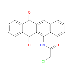 Acetamide, 2-chloro-N-(6,11-dihydro-6,11-dioxo-5-naphthacenyl)-