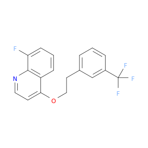 Quinoline,8-fluoro-4-[2-[3-(trifluoromethyl)phenyl]ethoxy]-