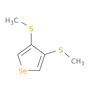 Selenophene,3,4-bis(methylthio)-