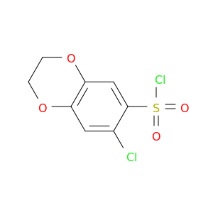 7-Chloro-2,3-dihydrobenzo[b][1,4]dioxine-6-sulfonyl chloride