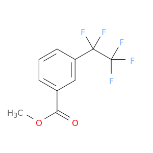 Benzoic acid, 3-(pentafluoroethyl)-, methyl ester