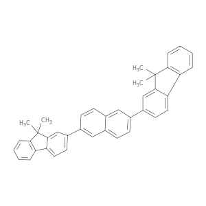 9H-Fluorene, 2,2'-(2,6-naphthalenediyl)bis[9,9-dimethyl-