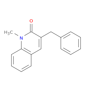 2(1H)-Quinolinone, 1-methyl-3-(phenylmethyl)-