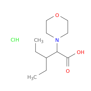 3-Ethyl-2-(morpholin-4-yl)pentanoic acid hydrochloride