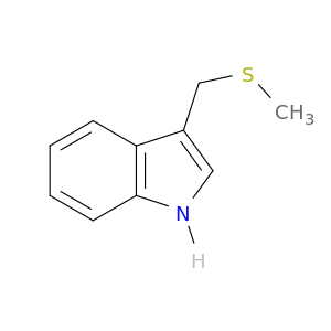 1H-Indole, 3-[(methylthio)methyl]-