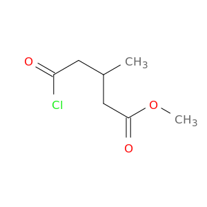 Pentanoic acid, 5-chloro-3-methyl-5-oxo-, methyl ester