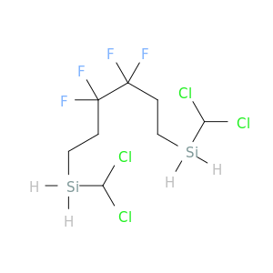 Silane, (3,3,4,4-tetrafluoro-1,6-hexanediyl)bis[dichloromethyl-