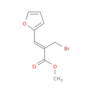 2-Propenoic acid, 2-(bromomethyl)-3-(2-furanyl)-, methyl ester, (Z)-